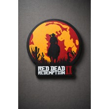 Goka 3D Craft Red Dead Redemption 2 (Rdr2) Arthur Morgan Temalı Duvar Dekoru - Oda Aksesuarı - 22 x 20 x 0,5 cm