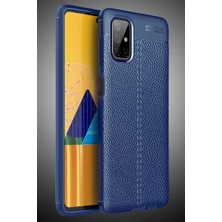 Mir Kitap Newface Samsung Galaxy M51 Kılıf Auto Focus Kapak - Lacivert