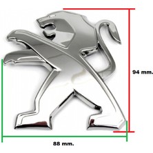 Gutsy Psa Grup Bagaj Arması Amblem Logo Peugeot Partner-Tepee (94X88) 9678114177 7810.V9