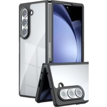 Mir Kitap Newface Samsung Galaxy Z Fold 5 Kılıf Blur Fold Kapak - Siyah