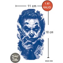 Trakya Tattoo 1 Ay Kalıcı Dövme Yarım Kol Joker Geçici Dövme