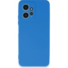 Ulu Pazarlama Xiaomi Redmi Note 12 4g Kılıf First Silikon - Mavi