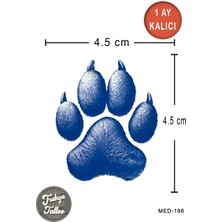 Trakya Tattoo 1 Ay Kalıcı Dövme Minimal Pati Geçici Dövme