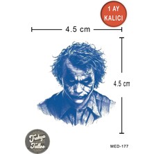 Trakya Tattoo 1 Ay Kalıcı Dövme Minimal Joker Geçici Dövme