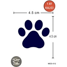 Trakya Tattoo 1 Ay Kalıcı Dövme Minimal Pati Geçici Dövme