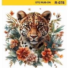 Lora Dekopaj Ütü ile Rub On Transfer Kağıdı R-078 30X30 cm
