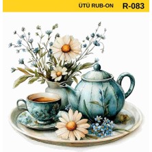 Lora Dekopaj Ütü ile Rub On Transfer Kağıdı R-083 30X30 cm