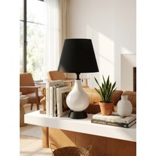 Payidar Model “bone Porselen Abajur | El Yapımı Gece Lambası”