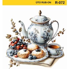 Lora Dekopaj Ütü ile Rub On Transfer Kağıdı R-072 30X30 cm