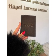 Deri Dikişli Araç Ruhsat Kılıfı, Koruyucu ve Şık Tasarım