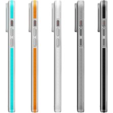 Marsilyan iPhone 14 Pro Max Line Magsafe Kapak - Beyaz