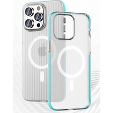 Marsilyan iPhone 16 Line Magsafe Kapak - Turuncu