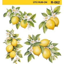 Lora Dekopaj Ütü ile Rub On Transfer Kağıdı R-062 30X30 cm