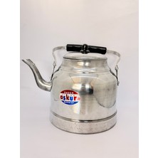 PremiumPort Alüminyum Piknik Çaydanlığı, Kulplu, Kamp ve Dış Mekan Kullanımı