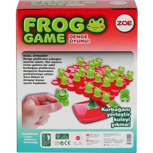 Markaon Üreticiniz 35002 Zoe Frog Denge Oyunu -Ks Game YN1348