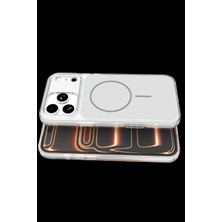 Marsilyan Apple iPhone 17 Pro Bruma Magsafe Kapak - Gümüş