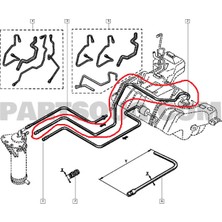 Gutsy Renault Benzın Borusu Laguna N7Q