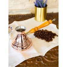 PremiumPort Modern 2 Kişilik Bakır Cezve, Rus Dili Tasarımı, Şık ve Dayanıklı