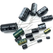 Labshop41 Elektrolitik Kondansatör Kapasitör 63V 220UF x 1 Adet  (RF051)