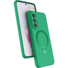 Decostyle Newface Samsung Galaxy A57 5g Regal Magsafe Standlı Kapak - Yeşil