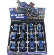 Markaon Üreticiniz 779-69 Duble Sürtmeli Metal Dıecast Polis YN1348