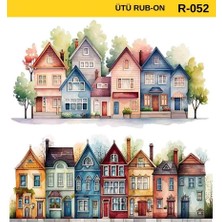 Lora Dekopaj Ütü ile Rub On Transfer Kağıdı R-052 30X30 cm