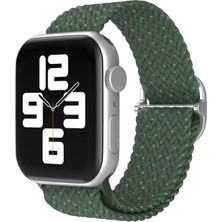 Markaon Üreticiniz Newface Apple Watch 38MM Star Kordon - Benekli Koyu Yeşil YN1348
