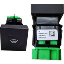 Gutsy Renault Grup Ön Cam Rezistans Isı Düğmesi Anahtar Duster-Captur Iı