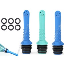 Ayt Sunup SN-37729 Pratik 21-25MM Seyahat-Kamp Tipi 3'lü Tuvalet Temizlenme Taharet Nozzle