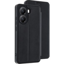 Eco Port Xiaomi Poco X7 Pro Kılıf Flip Cover - Siyah