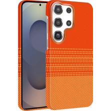 Senka Newface Samsung Galaxy S26 Ultra Vega Magsafe Kapak - Turuncu