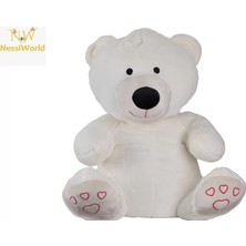 Markaon Üreticiniz 6237 70 cm Oturan Ayı Ekru YN1348