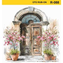 Lora Dekopaj Ütü ile Rub On Transfer Kağıdı R-088 30X30 cm
