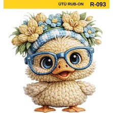 Lora Dekopaj Ütü ile Rub On Transfer Kağıdı R-093 30X30 cm