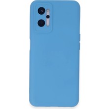 Senka Newface Realme 9ı 4g Kılıf Nano Içi Kadife Silikon - Mavi