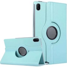 Senka Newface Huawei Matepad Se 11 Kılıf 360 Tablet Deri Kılıf - Turkuaz