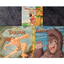 Doğan Egmont Yayıncılık Disney Kitap Seti 3 Kitap - Tarzan, Tarzan Törk'ün Öyküsü, Mıckey Mouse  (Küçük Boy) ORJİNAL ve SIFIR KİTAPLAR