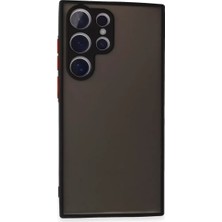 Senka Newface Samsung Galaxy S24 Ultra Kılıf Montreal Silikon Kapak - Siyah