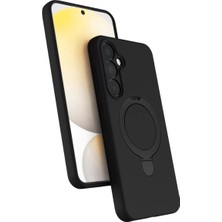 Senka Newface Samsung Galaxy A16 5g Regal Magsafe Standlı Kapak - Siyah