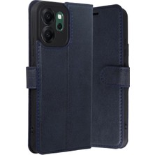 Senka Newface Reno 14F Trend S Plus Kapaklı Kılıf - Lacivert