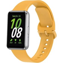 Senka Newface Samsung Galaxy Fit 3 Klasik Kordon - Sarı