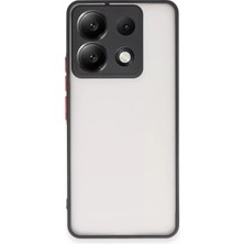 Senka Newface Redmi Note 13 5g Kılıf Montreal Silikon Kapak - Siyah