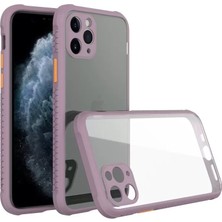 Senka Newface Iphone 11 Pro Kılıf Miami Şeffaf Silikon - Açık Mor