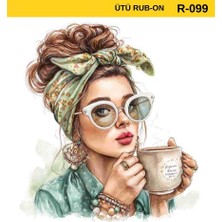 Lora Dekopaj Ütü ile Rub On Transfer Kağıdı R-099 30X30 cm
