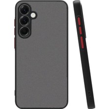 Senka Newface Samsung Galaxy S25 Plus Kılıf Montreal Silikon Kapak - Siyah