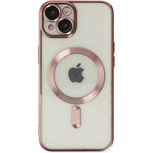 Senka Newface Iphone 14 Plus Kılıf Kross Magneticsafe Kapak - Rose