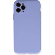 Senka Newface Iphone 11 Pro Kılıf Nano Içi Kadife Silikon- Lila