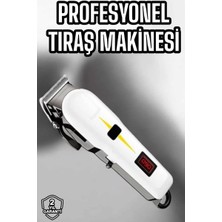 Senka Tıraş Makinesi Profesyonel Saç ve Sakal Kesme Milim Ayarlı Dijital Göstergeli