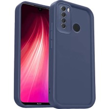 Senka Newface Redmi Note 8 Kılıf Viera Silikon - Lacivert