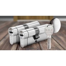 Kale 264 2’li Silindir Kilit Seti – Tuzaklı / Ortak Anahtarlı Yüksek Güvenlikli Kapı Kilidi 68MM